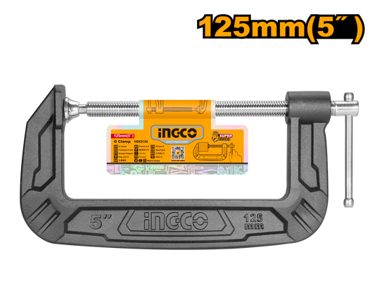 CLAMP G 5" 125MM CAST IRON