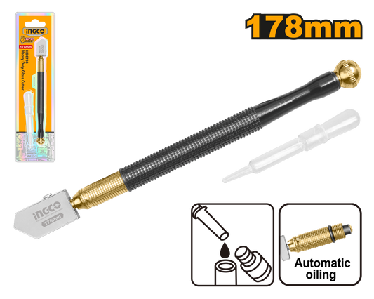 CUTTER GLASS 178MM