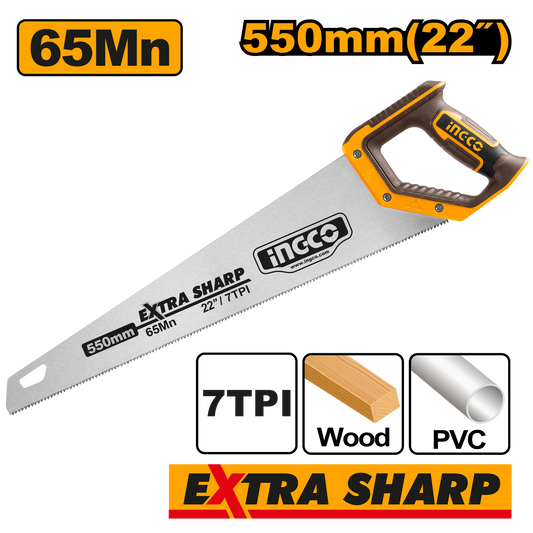 SAW HAND 550MM 7TPI BEV BLD