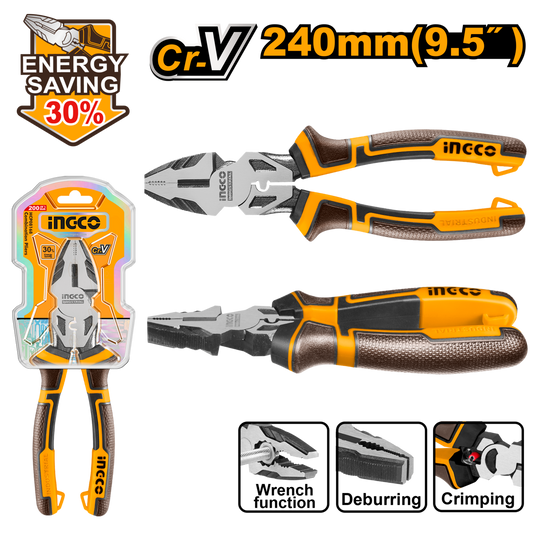 PLIER COMB 240MM HL CR-V