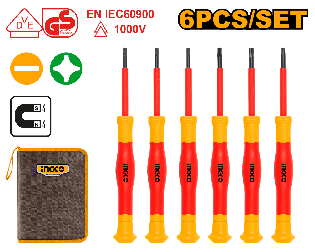 S/DRIVER SET VDE/GS PRECISION 6PCS