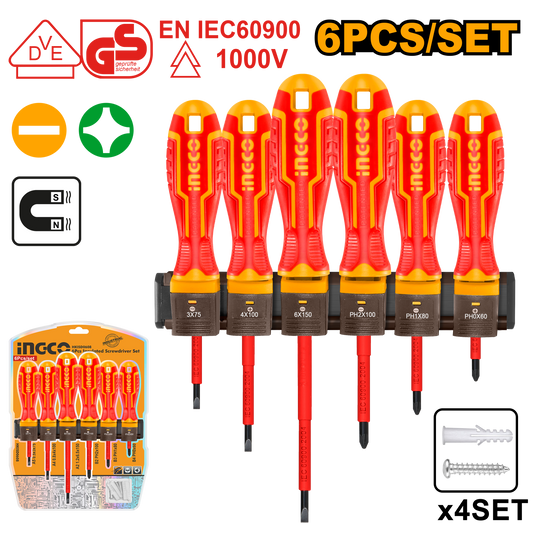 S/Driver CRV VDE Insul 6pc