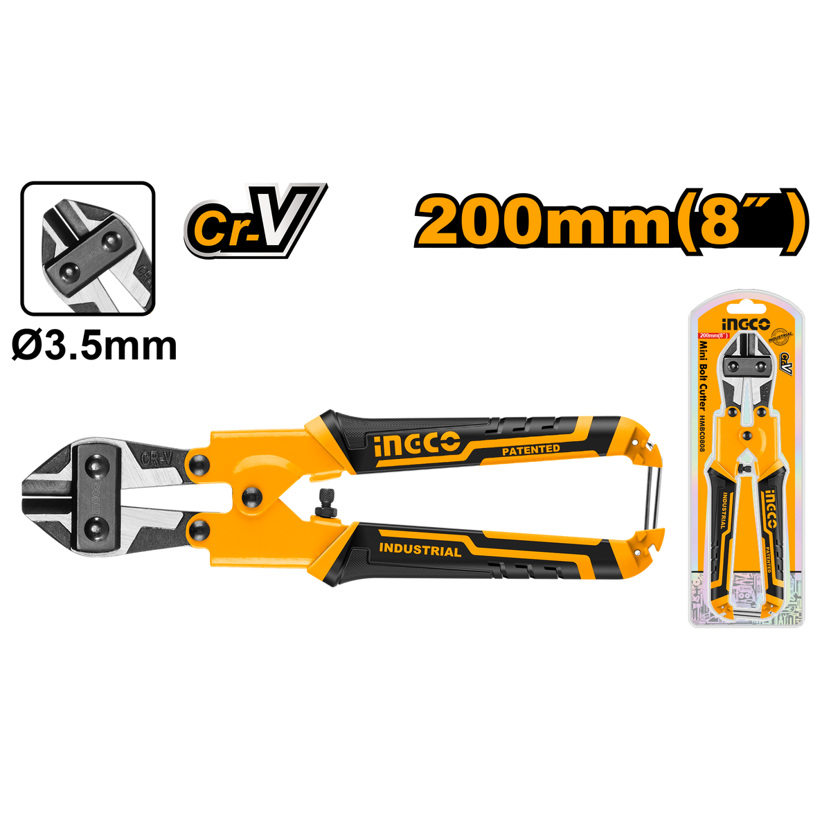 CUTTER BOLT MINI 200MM CR V