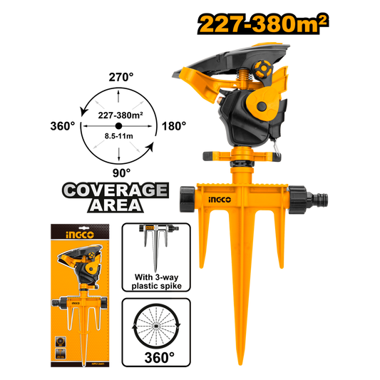 PLASTIC AUTO GEAR SPRINKLER