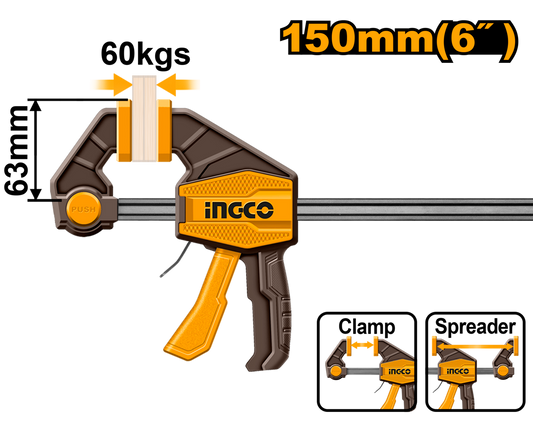 CLAMP QUICK BAR 150MM