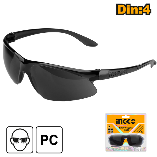 SAFETY SPECTACLES DARK SHADE 8
