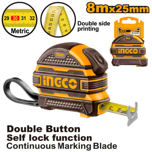 TAPE MEASURE 8MX25MM