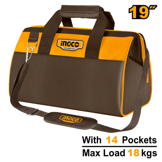 TOOL BAG 19 INCH 14 POCKET 18KG