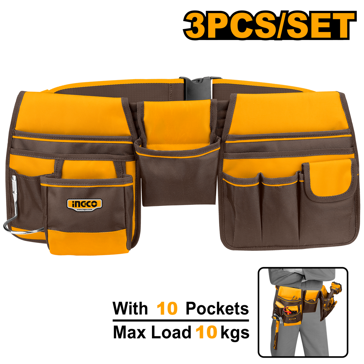 TOOL POUCH/BELT 2PCS
