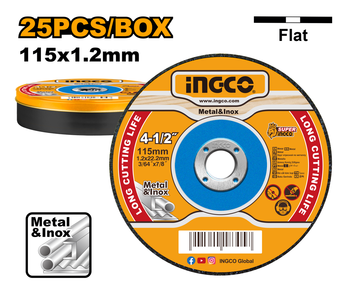 DISC STEEL 115 25PCS