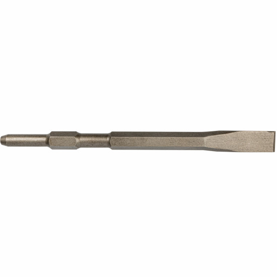 CHISEL HEX 17MM FLAT 40MMX400MM