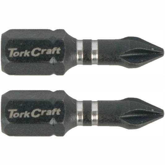 IMPACT PHIL.1 X 25MM INS.BIT 2/CARD PH1