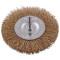 WIRE WHEEL BRUSH 100MMX6MM SHAFT