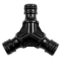 Garden Hose Coupling 1/2" 3 Way TOLSEN