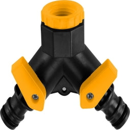Garden Hose Coupling 1/2" Y Switch with Swivel TOLSEN