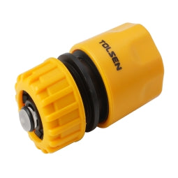 GARDEN HOSE CONNECTOR+ WATER STOP 1/2