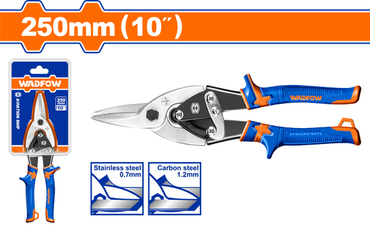 TIN SNIP AVIATION STRAIGHT 250MM