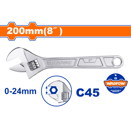 WRENCH ADJ 200MM