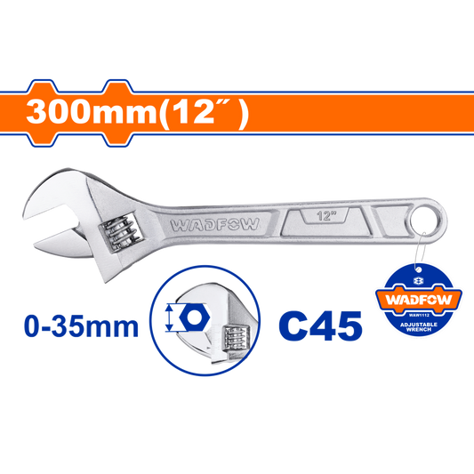 WRENCH ADJ 300MM