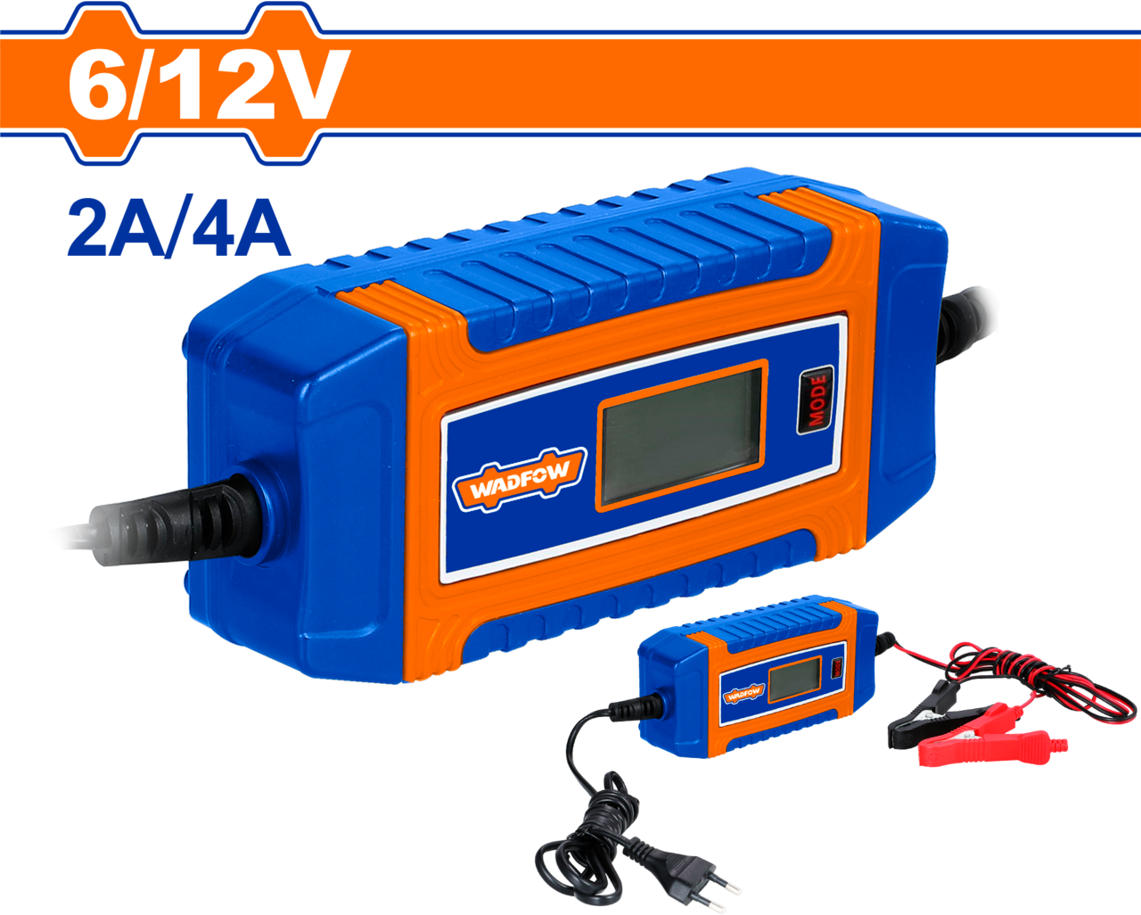 BATTERY CHARGER 6/12V 2A/4A