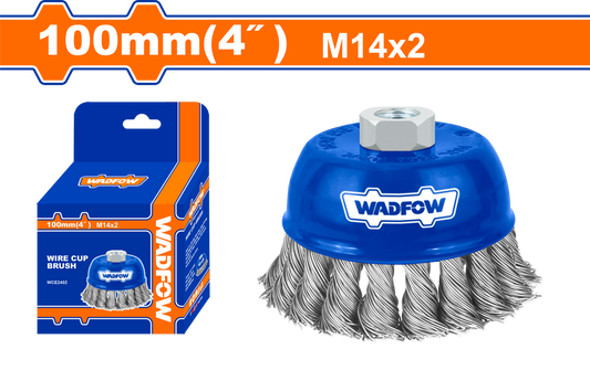 WIRE CUP BRUSH M14X2 100MM