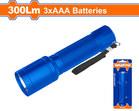 TORCH FLASH LIGHT 90-300LM 130M