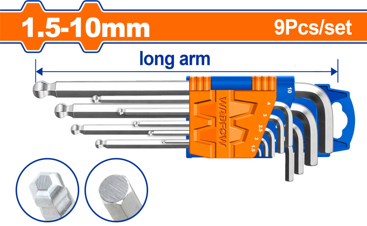 9PC BALL POINT A/KEY