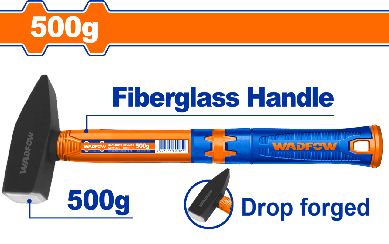 HAMMER MACHINIST D/F 45CB F/G HNDL 500G