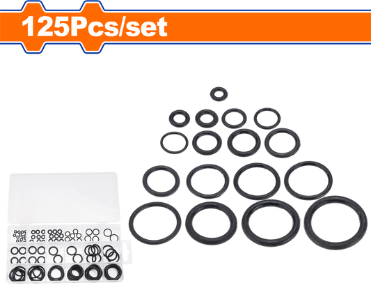 O-RING ASSORTMENT KIT 125PCS