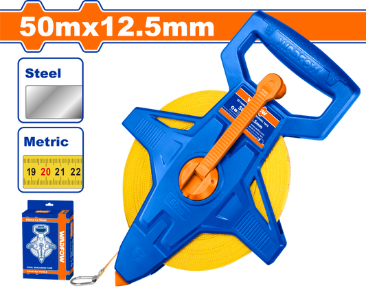 TAPE/M STEEL RETRACTING GEAR 50X12.5MM