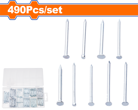 NAIL ACC KIT 490PCS