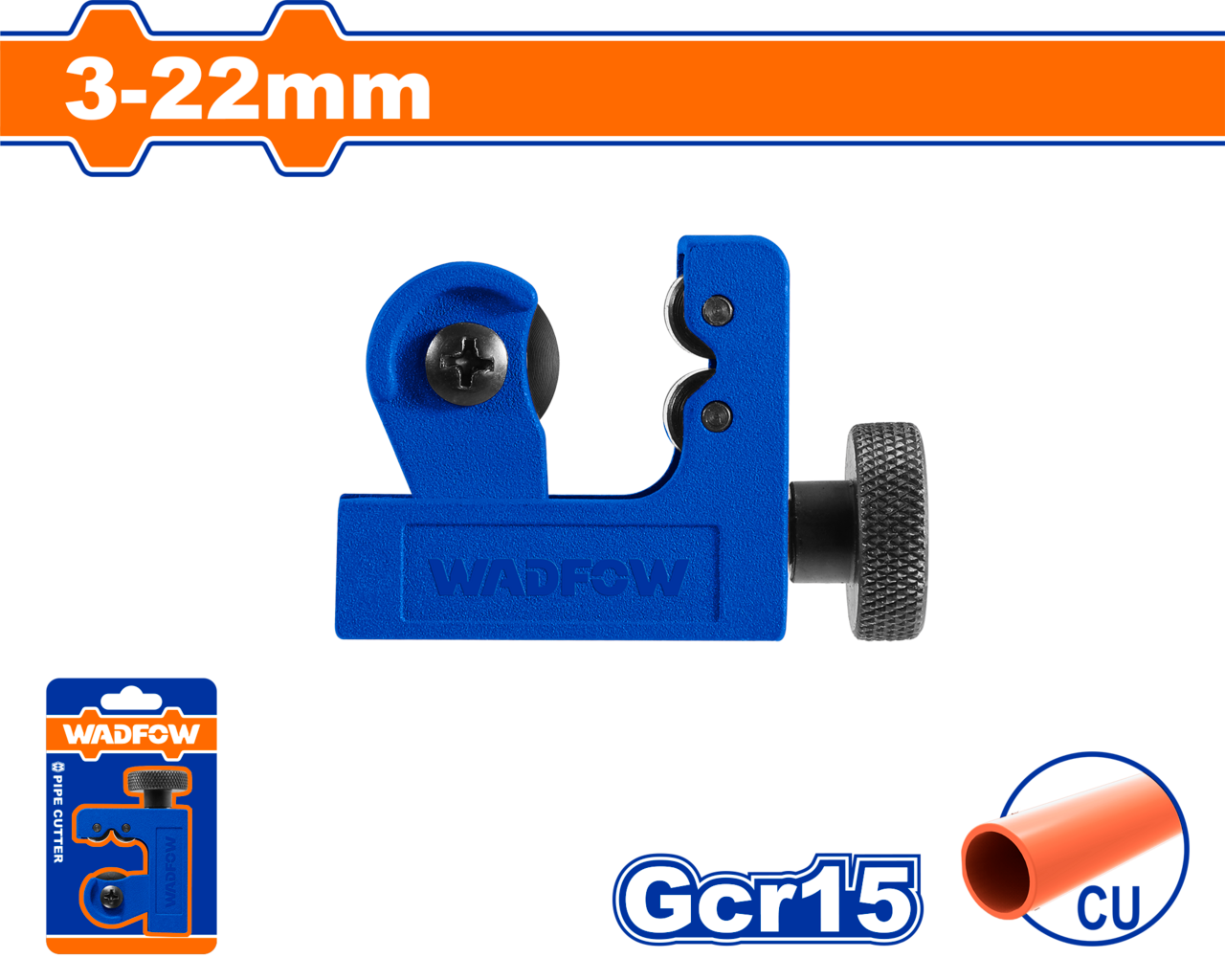 PIPE CUTTER GCR3-22MM