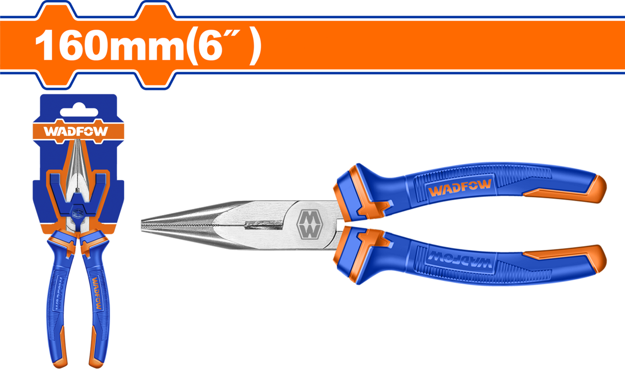 PLIER L/NOSE CB 160MM