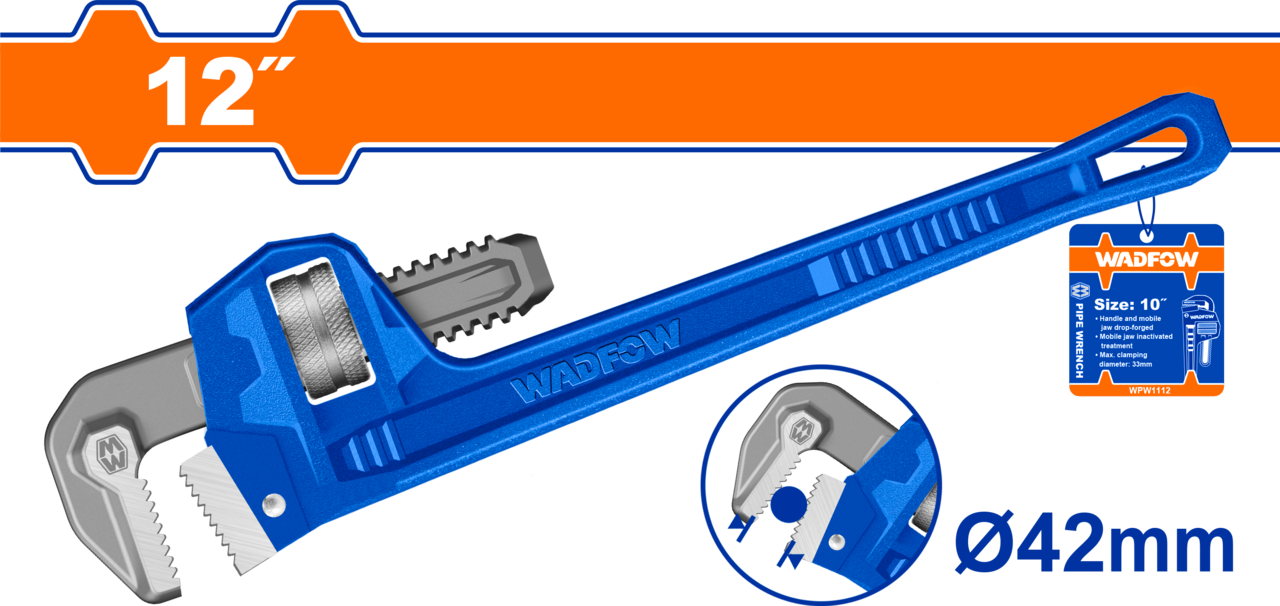 PIPE WRENCH 300MM