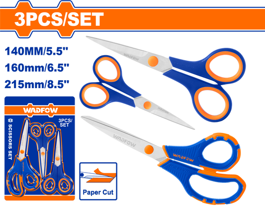 SCISSOR SET 3PCS
