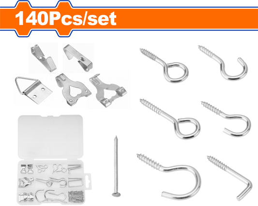 SCREW&HOOK SET 140PCS