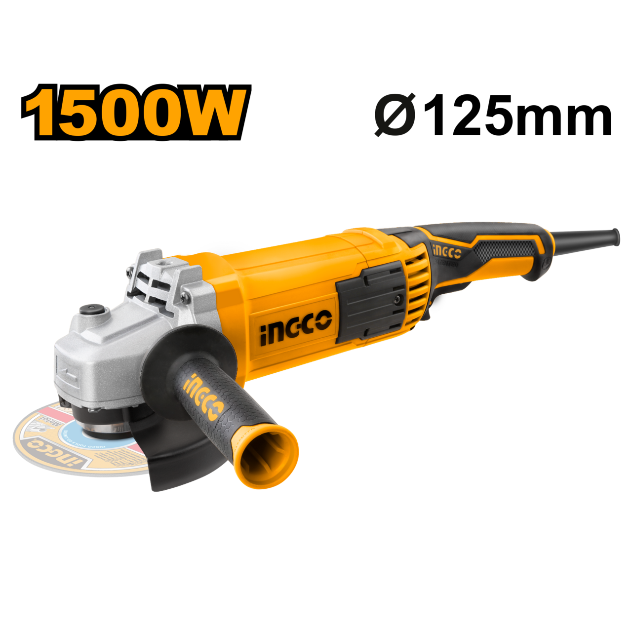 ANGLE GRINDER 1500W 125MM