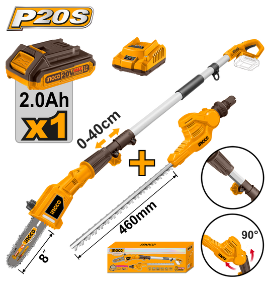 20V PS+ POL SAW & EDGE TRIMMER KIT